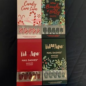 Brand New Holiday Red Aspen Nail Dashes